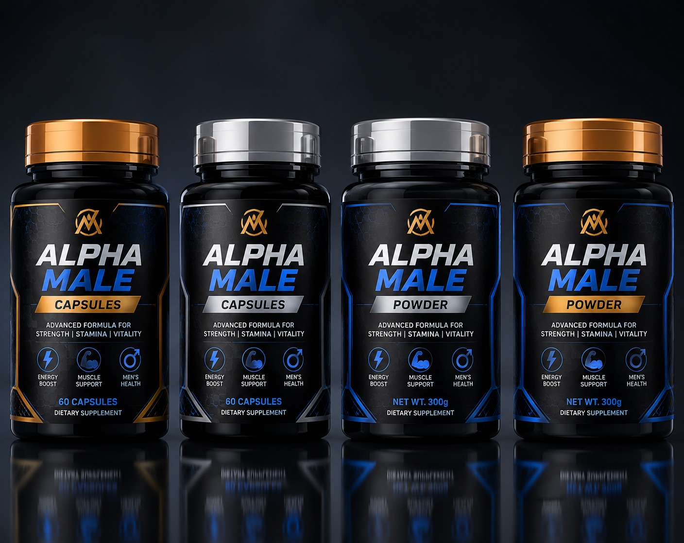 ALPHA MALE Azure Edition
