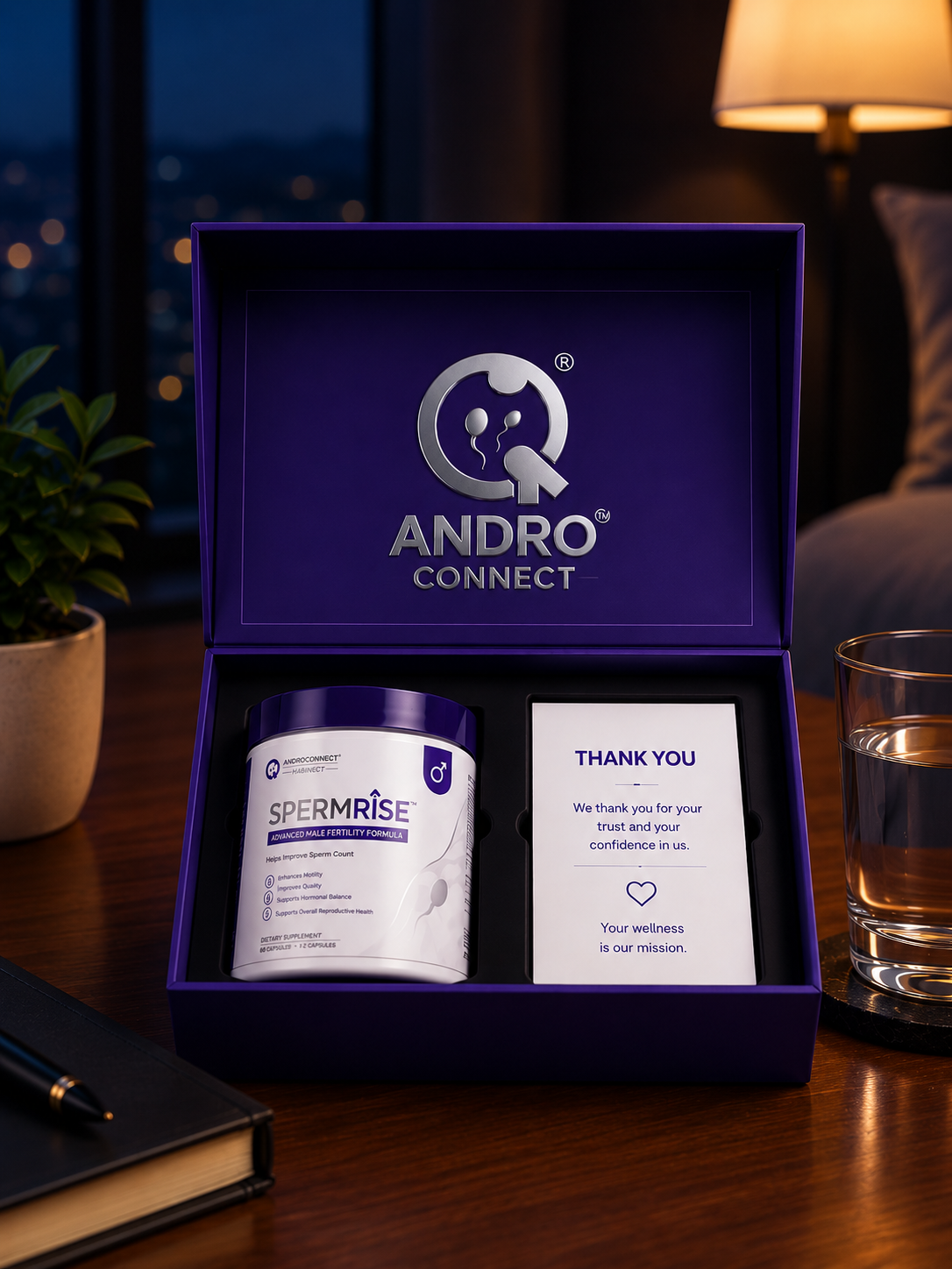 SPERMRISE™ | Male Fertility & Healthy Sperm Quality Support